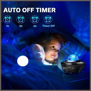 Night Light Projector with Remote Control, Eicaus 2 in 1 Star Projector with LED Nebula - 