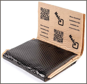 Noico Black 80 mil 10 sqft Car Sound Deadening Mat, Butyl Automotive Sound Deadener - 