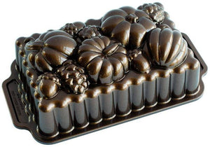 Nordic Ware  Harvest Bounty Loaf Pan, One Size, Bronze - 