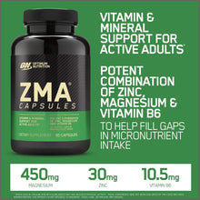 Load image into Gallery viewer, Optimum Nutrition ZMA, 180 Capsules - 
