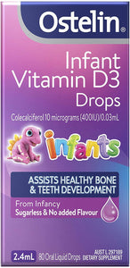 Ostelin Infant Vitamin D3 Drops Helps with bone immune system - 