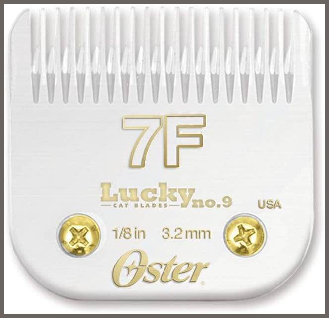 Oster Lucky No.9 Cat Blade, Size 7F - 