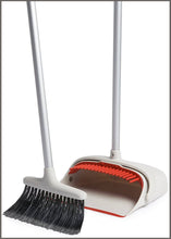 Load image into Gallery viewer, OXO Good Grips Small Upright Sweep Set, White/Orange, 9-1/2&quot; x 3&quot; x 38-1/2&quot; h - 
