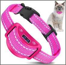 Load image into Gallery viewer, Paipaitek Cat Meow Collar, Automatic No Shock Vibration Collar for Cats - 
