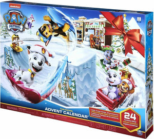 Paw Patrol, 2019 Advent Calendar with 24 Collectiblepiece, for Kids - 
