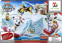 Load image into Gallery viewer, Paw Patrol, 2019 Advent Calendar with 24 Collectiblepiece, for Kids Aged 3 - 
