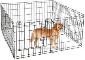 Pet Trex 24" Playpen for Dogs Eight 24" Wide x 24" High Panels - 