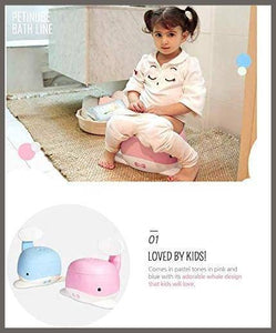 Petinube Potty Training Baby Whale (Pink) - 