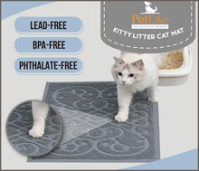 Load image into Gallery viewer, PetLike Durable Cat Litter Trapping Mat - 
