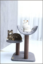 Load image into Gallery viewer, PetPals Cat Tree Cat Tower for Cat Activity with Scratching Postsand Toy Ball,Gray - 
