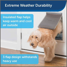 Load image into Gallery viewer, PetSafe Extreme Weather Energy Efficient Pet Door for Cats and Dogs - 
