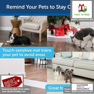 PetSafe ScatMat Indoor Pet Training Mat for Dogs and Cats, Medium Size - 