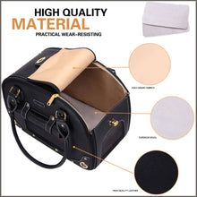 Load image into Gallery viewer, PetsHome Dog Carrier, Pet Carrier, Cat Carrier, Foldable Waterproof Premium Leather Pet Travel Portable Bag - 
