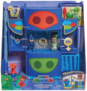 PJ Masks Transformation HQ Playset Toys - 