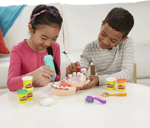 Play-Doh  Doctor Drill 'n Fill Set 5 Tubs of Dough Accessories 2 - 