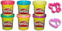 Load image into Gallery viewer, Play-Doh - Sparkle Compound Variety Pack inc Cutters &amp; 6 Tubs of Dough - 
