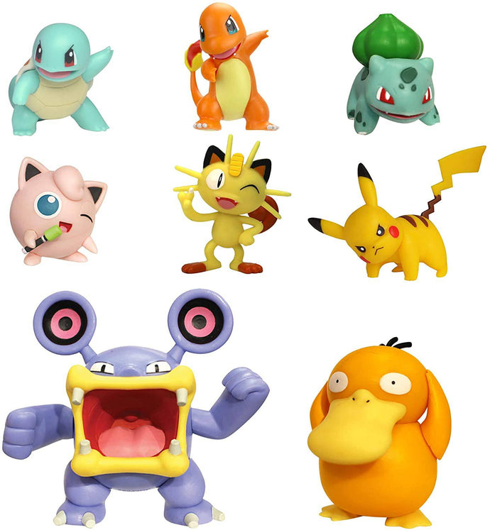 Pokémon Battle Action Figure Multi 8 Pack - 