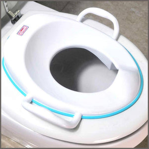 Potty Training Seat with Safety Handles for Boys and Girls,Baby Toddler Kid Children - 