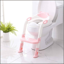 Load image into Gallery viewer, Potty Training Seat with Step Stool Ladder,SKYROKU Potty Training Toilet for Kids Boys Girls Toddlers - 
