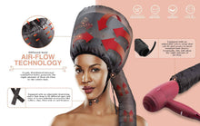Load image into Gallery viewer, Premium Soft Bonnet Hood Hairdryer Attachment for Natural Textured Curly Hair - 
