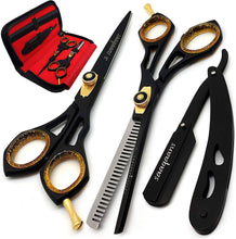 Load image into Gallery viewer, Professional Hair Cutting Scissors Kit Haircut Scissor for Barber Hairdresser - 
