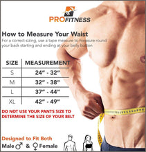 Load image into Gallery viewer, ProFitness Genuine Leather Workout Belt (4 Inches Wide) - 
