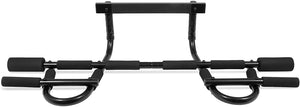 ProSource Multi-Grip Chin-Up/Pull-Up Bar, Heavy Duty Doorway Trainer for Home Gym - 