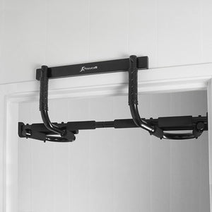 ProSource Multi-Grip Chin-Up/Pull-Up Bar, Heavy Duty Doorway Trainer for Home Gym - 