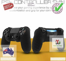 Load image into Gallery viewer, PS4 Controller Skin with 8 Thumb Grips  Anti-Slip Silicone Grip Cover UK STOCK - 
