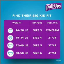Load image into Gallery viewer, Pull-Ups Learning Designs Potty Training Pants for Boys, 4T-5T (38-50 lb.), 18 Ct. (Packaging May Vary) - 
