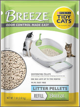 Load image into Gallery viewer, Purina Tidy Cats BREEZE Cat Litter Pellets Refill for Multiple Cats 7 lb. Pouch - 
