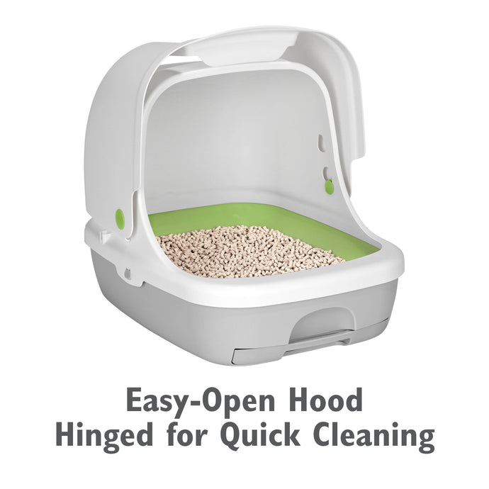 Purina Tidy Cats Hooded Litter Box System - 