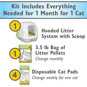 Purina Tidy Cats Hooded Litter Box System - 