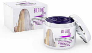 Purple Hair Mask Blonde Platinum Silver Hair Banish Yellow Hues - 