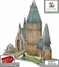 Load image into Gallery viewer, Puzzle Harry Potter Hogwarts Große Halle 3D 850 Teile  CANADIAN - 
