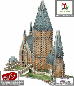 Puzzle Harry Potter Hogwarts Große Halle 3D 850 Teile  CANADIAN - 