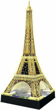 Load image into Gallery viewer, Puzzle Ravensburger Eiffel Tower at Night 3D Puzzle 216 German - 
