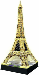 Puzzle Ravensburger Eiffel Tower at Night 3D Puzzle 216 German - 