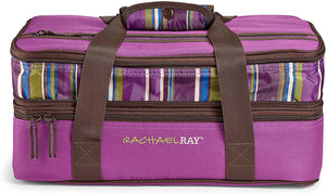 Rachael Ray Expandable Lasagna Lugger, Purple - 
