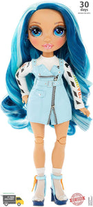 Rainbow Surprise Rainbow High Skyler Bradshaw – Blue Fashion Doll with 2 Outfits - 