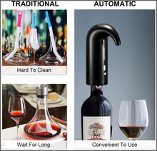 Load image into Gallery viewer, RICANK Electric Wine Aerator Pourer, Portable One-Touch Wine Decanter - 
