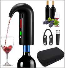 Load image into Gallery viewer, RICANK Electric Wine Aerator Pourer, Portable One-Touch Wine Decanter - 
