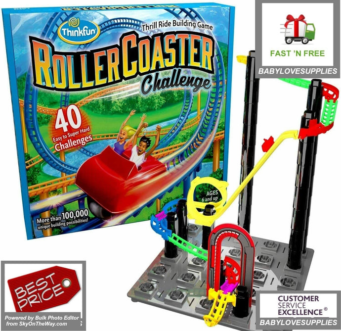 Roller Coaster Challenge Logic Games ThinkFun 1046 - 