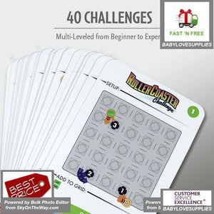 Roller Coaster Challenge Logic Games ThinkFun 1046 - 