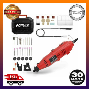 Rotary Tool Kit  3 Attach Abrasive Polish Cutting Engrave - 