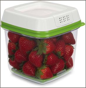 Rubbermaid FreshWorks Produce Saver Food Storage Containers, Set of 3 - 