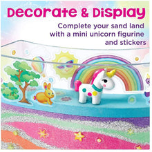 Load image into Gallery viewer, Sand Sandland Craft Kit 13 Pieces Creativity for Kids Rainbow Sand art - 
