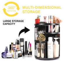 Load image into Gallery viewer, sanipoe 360 Rotating Makeup Organizer DIY Adjustable Makeup Carousel Spinning - 
