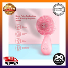 Load image into Gallery viewer, Silicone Facial Cleansing Brush Ultrasonic Face Body Cleanser 4 Function Modes - 
