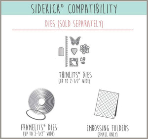 Sizzix Sidekick Manual Die Cutting and Embossing Machine - 